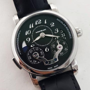 Montblanc - Nicolas Rieussec Chronograph Monopusher - 106488, Nieuw