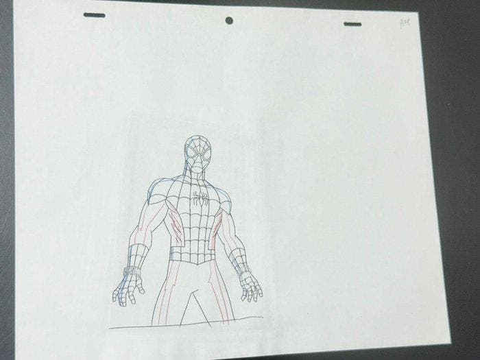 Marvel - Originele animatie tekening - Ultimate Spider-Man, CD & DVD, DVD | Films d'animation & Dessins animés