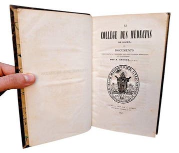 Avenel - Le Collége des Médecins de Rouen - 1847