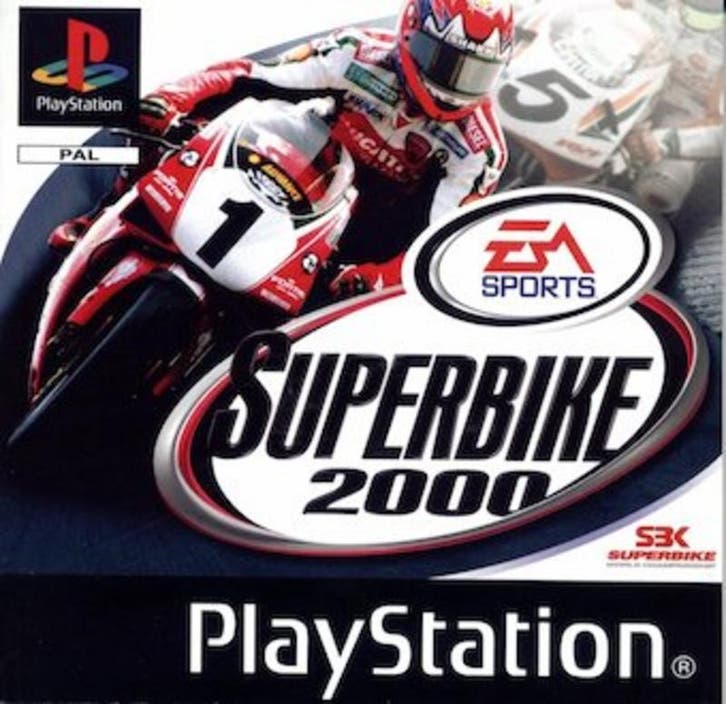 Superbike 2000 (PS1 Games), Games en Spelcomputers, Games | Sony PlayStation 1, Zo goed als nieuw, Ophalen of Verzenden