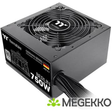 Thermaltake HAMBURG power supply unit 750W Zwart, Verzenden