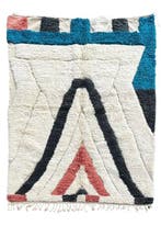 Marokkaans Berber-wol tapijt met abstract ontwerp -, Huis en Inrichting, Nieuw