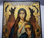 Icoon - Russische handgeschilderde icoon van Maria Magdalena