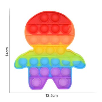 Pop It - Fidget Anti Stress Speelgoed Bubble Toy Siliconen, Verzenden