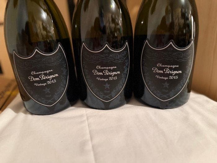 2015 Dom Pérignon, Luminous, Vintage - Champagne Brut - 3, Verzamelen, Wijnen