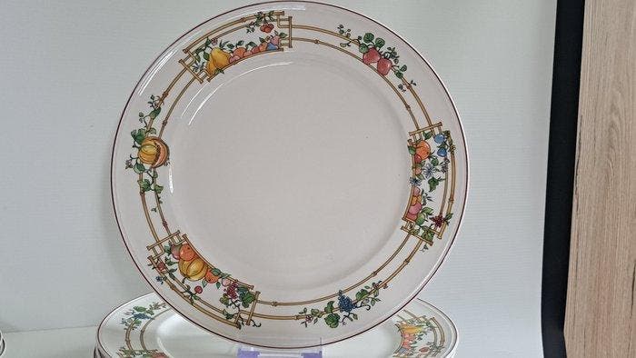 Villeroy & Boch - Tafelservies (12) - Mon Jardin -, Antiek en Kunst, Antiek | Meubels | Tafels