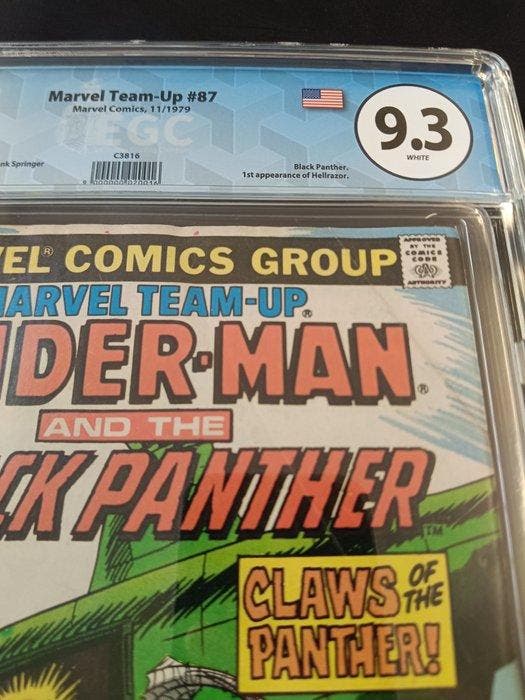 Marvel Team-Up #87 - EGC 9.3 - Spider-Man and Black Panther, Livres, BD | Comics
