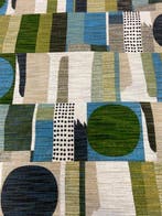 Huidige stof met optical patroon in dubbele hoogte zonder, Antiek en Kunst