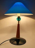 De Maio Murano - Lamp - Verguld messing, Muranoglas, Walnoot