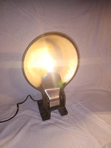Lamp - Gietijzer - oude drinkbak