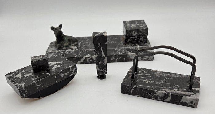 Bureauset (4) - Marmer, Antiek en Kunst, Curiosa en Brocante