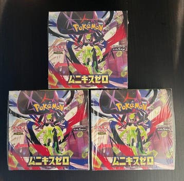 Pokémon - 3 Booster box - Pokémon TCG – Mega Mewtwo X “Mugen