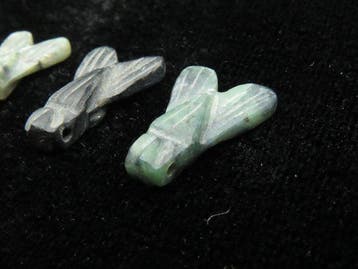 Oud-Egyptisch feldspaat Dubbelzijdig versierde