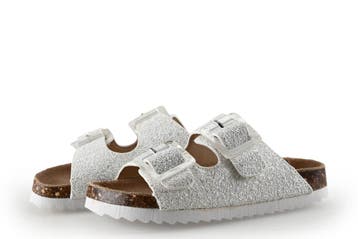 Colors of California Slippers Meisjes in maat 28 Wit, Verzenden, Schoenen