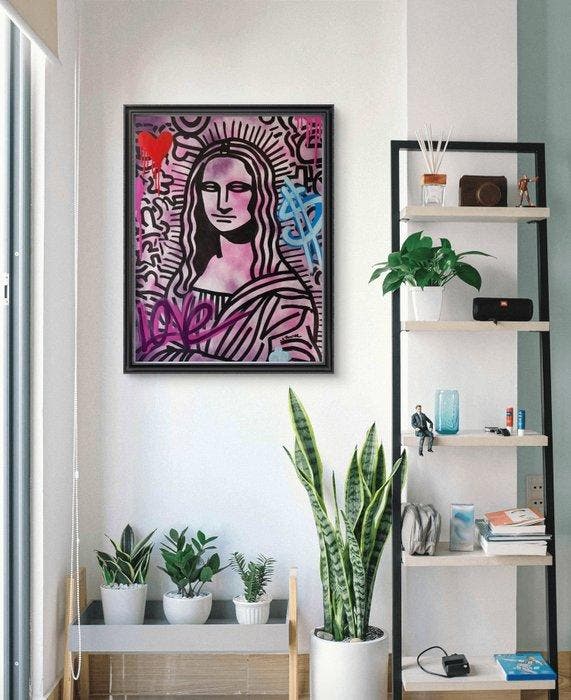 Simone bowmar - Bowmar X Keith Haring XX1/1, Antiquités & Art, Art | Peinture | Moderne