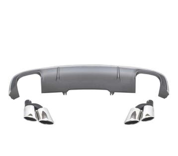 Diffuseur Pour Audi A4 Avant 2016- Sline+ Embouts Déchappem, Verzenden, Nieuw