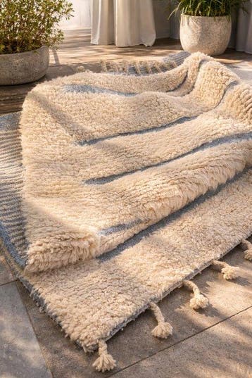 Authentiek Berber Tapijt uit het Atlasgebergte - Laine