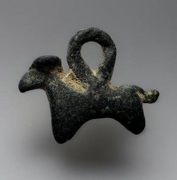Asiático occidental pendentif / amulette tête de bélier