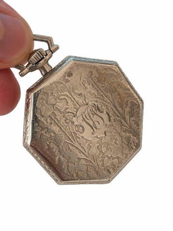 Waltham - Art Deco white gold 14ct. - 1900-1949