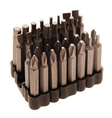 Bgs Technic Veiligheids Bit set 50 mm, 33 delig, Verzenden