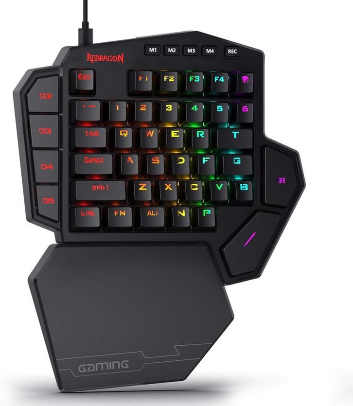 Redragon Gaming Keyboard: 46% korting! Retour deal, sla toe, Computers en Software, Toetsenborden, Gaming toetsenbord, Bedraad
