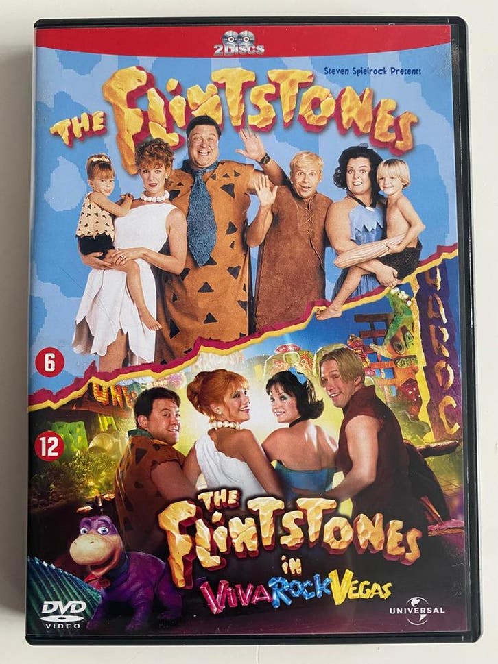 THE FLINTSTONES / THE FLINTSTONES IN VIVA ROCK VEGAS (DVD), Cd's en Dvd's, Dvd's | Overige Dvd's, Gebruikt