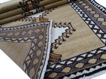 Berber - Gereinigd - Vloerkleed - 200 cm - 106 cm, Nieuw