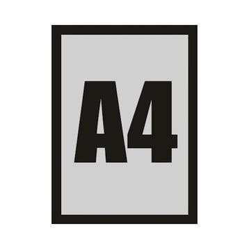 Magnetische Wissellijst | Zwart | Enkelzijdig | A4-Formaat, Verzenden, Nieuw in verpakking