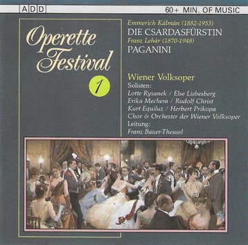 Solisten Der Wiener Volksoper, Franz Lehár, Emmerich Kálmán, Verzenden