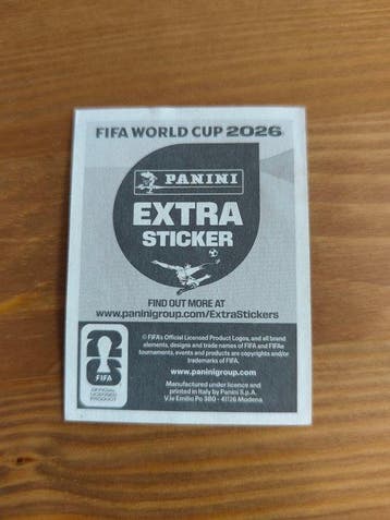 Panini Cristiano Ronaldo Silver Extra sticker - 1 Sticker -, Collections, Autocollants