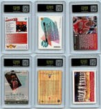 Skybox/Fleer/Hoops/Upper Deck - Lot - 1991-1997 - GMA Graded, Collections