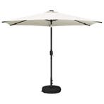 vidaXL Tuinscherm met LED Lichten 300 x 300 cm Polyester, Tuin en Terras, Parasols, Verzenden, Nieuw