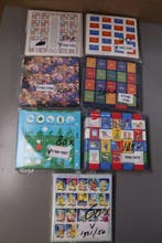 Nederland 1988/2000 - Groot lot decembervellen in zakjes in, Gestempeld