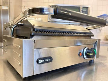 Hendi RVS contactgrill  Panini, Elektronische apparatuur, Nieuw
