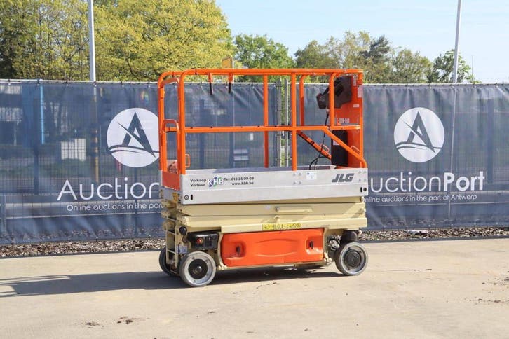 Veiling: Schaarlift JLG 1930ES Elektrisch 7.72m 2004, Articles professionnels, Machines & Construction | Ascenseurs, Échafaudages & Échelles