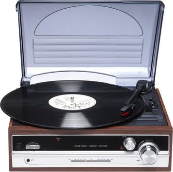 2dekans | Denver Retro platenspeler - Ingebouwde Speakers -, Audio, Tv en Foto, Ophalen of Verzenden, Nieuw