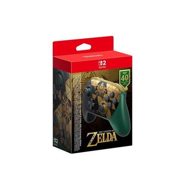 Nintendo - Switch - Pro Controller The Legend of Zelda 40th, Nieuw