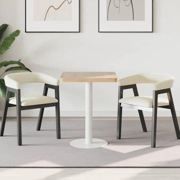 Bistrotafel 60x60 | Retour deal | Bodemprijs, Verzenden, Zo goed als nieuw, Vierkant, Overige materialen