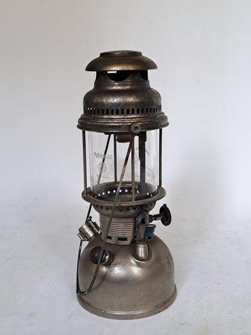 petromax - Lantaarn - 829 - Metaal, Messing, Glas, Antiek en Kunst