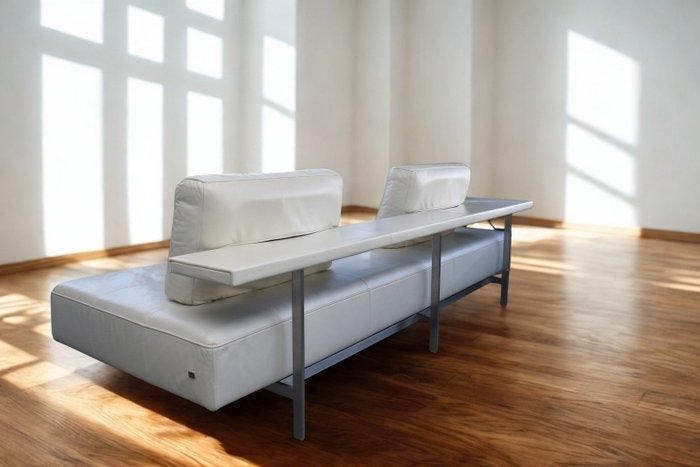 Rolf Benz - Christian Werner - Sofa - DONO - Leder, rvs -, Antiquités & Art, Art | Objets design