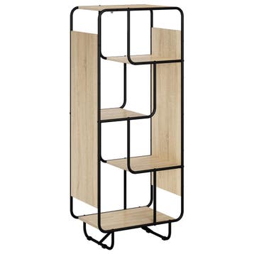 vidaXL Highboard Sonoma Eiken 60 x 37.5 x 144 cm Bewerkt, Verzenden, Nieuw