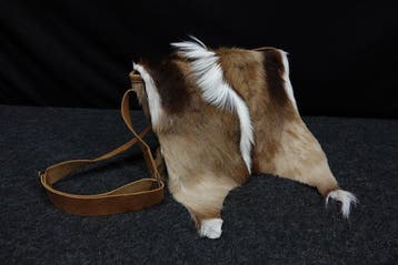 sams - springbok huid schoudertas - Sac à bandoulière