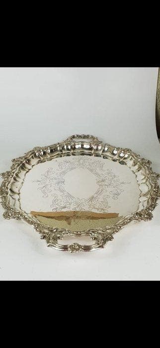 Schaal - Zilver - Dienblad in Zilver 915