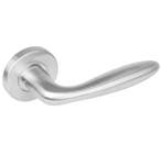 Intersteel deurklink Jupiter op rond rozet rvs, Nieuw