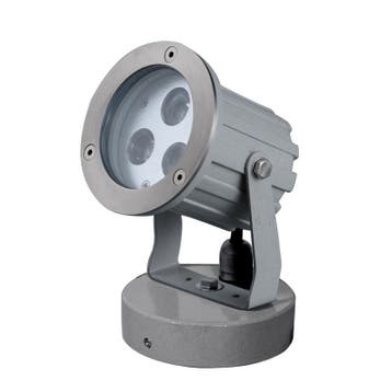 Tuinspot op voet LED 3X3 W, warmwit, voeding 230 VAC, IP65,, Ophalen of Verzenden, Nieuw