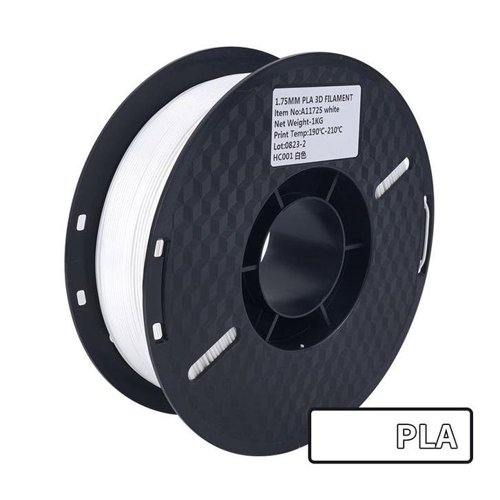 3D Printmateriaal Filamenten Wit PLA 1KG, Verzamelen, Overige Verzamelen, Verzenden