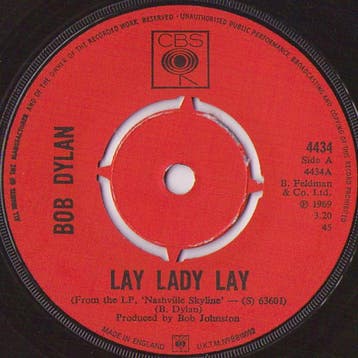 Bob Dylan - Lay Lady Lay, Verzenden, Gebruikt