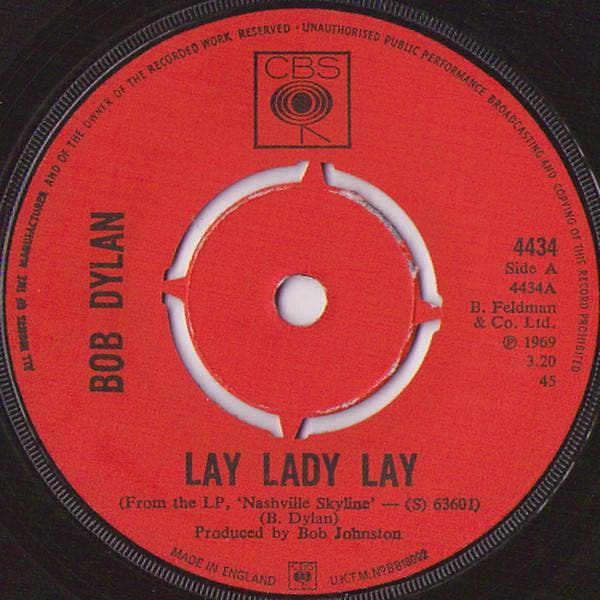 Bob Dylan - Lay Lady Lay, CD & DVD, Vinyles | Pop, Envoi