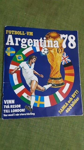 1978 Panini Argentina 78 edizione Svezia Édition originale,, Collections