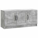 vidaXL TV Kast Betongrijs 99 x 34,5 x 47 cm Bewerkt hout, Verzenden, Nieuw